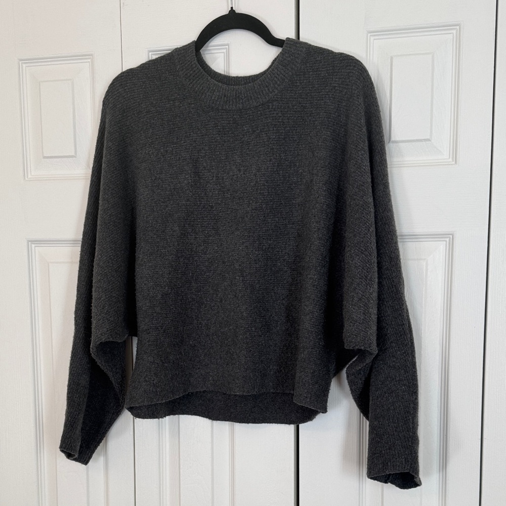 Abercrombie & Fitch Dark Gray Sweater